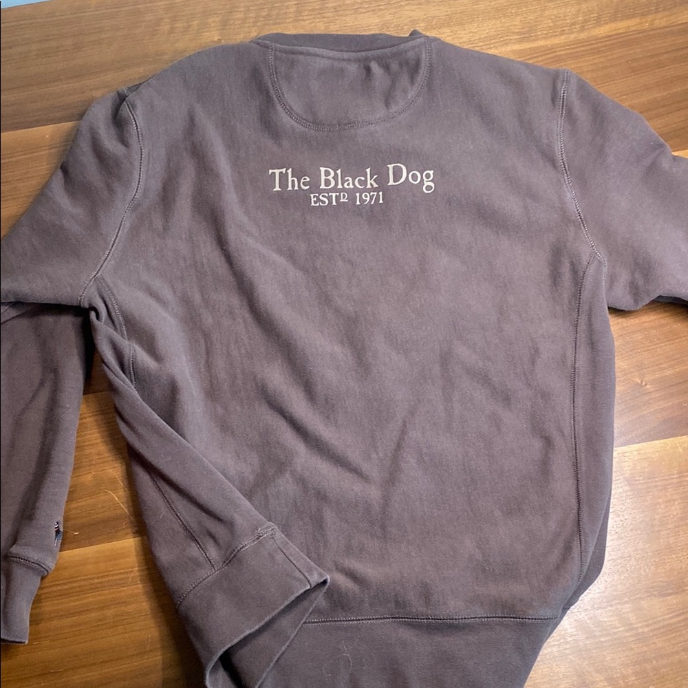 The Black Dog Brown Crewneck Sweater - Picture 6 of 6